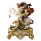 NAPOLEON 1114 Edles Porzellan Figur handbemalt Italienisches Design elegant exklusiv stilvoll