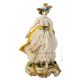 BARFUß IM PARK Capodimonte Porzellan Figur Barock handgemacht elegant exklusiv Wohnkultur