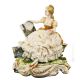 MALEN IM FREIEN Edles Porzellan Figur Barock handgemacht stilvoll Wohnkultur exklusiv elegant