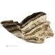 MITTELSTÜCK aus schokoladenbraunem Onyx, echtem Naturstein, luxuriöse Dekoration, handgefertigt.