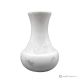 VASE aus weißem Carrara-Marmor, wertvoller Naturstein, handgefertigt, dekorativ.