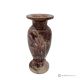 VASE, Amphore aus rotem Marmor. Wertvoller, authentischer Stein, handgefertigt, raffiniertes Design.
