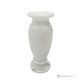VASE, Amphore aus echtem weißem Ibiza-Marmor, handgefertigt, elegantes und raffiniertes Design.