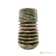 VASE aus smaragdgrünem Onyxmarmor, echtem Naturstein, handgefertigt, modernes Design.