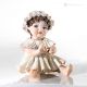 ADELINA Romantische Capodimonte-Puppe, italienische Handwerkskunst.