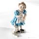 ALICE Fairytale Capodimonte-Statuette, italienische Anmut und Magie aus Porzellan.