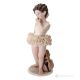 ALPHONSINE Capodimonte, Ballerina aus reinem Porzellan, ein Hauch von Eleganz.