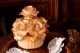 BLUMEN Exklusives Ornament aus Keramik im Barockstil mit Details aus 24 Karat Gold Made in Italy