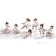 BALL - Capodimonte, 7 Ballerinas aus feinem Porzellan, Eleganz und Poesie.