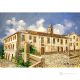SAN FRANCESCO KLOSTER Acrylgemälde auf Leinwand modern Made in Italy