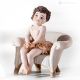 COSETTE - Capodimonte-Statuette, romantische Tänzerin, Eleganz aus Porzellan.