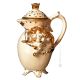 TEEKANNE Exklusives Ornament aus Keramik Barockstil mit 24k Goldfarbe Swarovski-Kristalle