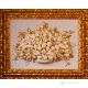 BILD Keramik im Barockstil mit Details aus 24 Karat Gold Made in Italy