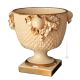 COPPA Exklusives Ornament aus Keramik Barockstil mit 24k Goldfarbe Swarovski-Kristalle