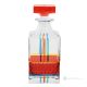 BRILLIANT-Dekanter, dekorative moderne handbemalte Glasflasche von höchster Qualität.