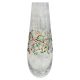 TRAVIATA Authentische handbemalte moderne dekorative Vase aus hochwertigem Glas.