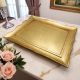 VASSOIO SAGOMATO Tablett Holztablett mit Goldblatt handbemalt  Florenz authentisch Made in Italy