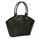 ELISABETH Henkeltasche Shopper handgefertigte für Damen aus echtem Leder Braun
