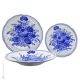 PIATTI FIORACCIO Kollektion Tellerset Set Teller Geschirrset  handgemachte Castelli Keramik Made in Italy