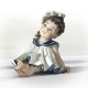 RADA - Capodimonte, feine Porzellanstatuette, ein zeitloses Meisterwerk.