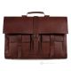 JACKIE Aktentasche Laptoptasche Notebooktasche Messenger Taschen Umhängetasche Herrentaschen handgefertigte aus echtem Leder Braun