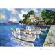 DER MARINA Acrylgemälde auf Leinwand modern Made in Italy