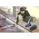 DIE WÄSCHEREI Acrylgemälde auf Leinwand modern Made in Italy