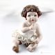 LAURETTA - Capodimonte-Statuette, bezaubernde Ballerina aus edlem Porzellan.
