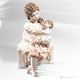 LUNA BIMBO Capodimonte romantische Mutter mit Kind, zeitlose italienische Eleganz.