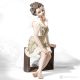 LUZ - Capodimonte-Puppe, feine italienische romantische Kunst.