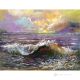 MEER Acrylgemälde auf Leinwand modern Made in Italy
