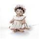 MICRO Capodimonte Porzellanfigur, Tauf-Kunstpuppe.