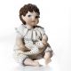 MICRO Capodimonte Puppe, Babytaufe Kunst.