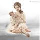 HAPPY MOMENTS Mutter- und Babystatuette aus Capodimonte-Porzellan, romantischer italienischer Touch.