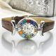 LADY 4 Muranoglas Schmuck Damenuhr Bunt Murrine Italienisches Design hochwertig exklusiv