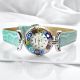 LADY 1 Murano Glas Schmuck Damenuhr Bunt handgemacht modern elegant exklusiv Venedig Stil