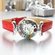 LADY 18 Exklusive Damenuhr Muranoglas Schmuck handgemacht modern stilvoll elegant exklusiv