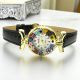 LADY ORO 2 Murano Glas Schmuck Damenuhr Bunt handgemacht modern elegant exklusiv hochwertig