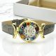 LADY ORO 14 Muranoglas Schmuck Armbanduhr Damen handgemacht Italienisches Design