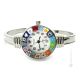 RIALTO Murano Glas Schmuck Damenuhr Bunt handgemacht modern elegant exklusiv Venedig Stil