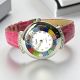 STAR 2 Muranoglas Schmuck Damenuhr Bunt Murrine Italienisches Design hochwertig exklusiv