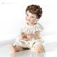 PACO Romantisches Kind, Capodimonte-Porzellanstatuette.