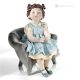 PIERINA - Capodimonte, handgefertigte Figur aus exklusivem Porzellan.