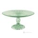 PRESTIGE-Teller, hochwertiger handbemalter Glasaufsatz, modernes Design.