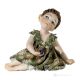 FRÜHLING Romantische Capodimonte-Porzellanfigur, die Jahreszeiten in reiner Kunst.