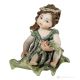 FRÜHLING Capodimonte-Statuette, Darstellung der Jahreszeit aus Porzellan.