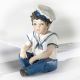 JOE – Die Matrosenstatuette von Capodimonte, die Schönheit italienischer Kunst in reinem Porzellan.