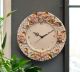 OROLOGIO Künstlerische Keramikwanduhr im Barockstil handgemacht handbemalt authentisch Made in Italy
