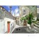 BLICK AUF ORSARA Acrylgemälde auf Leinwand modern Made in Italy