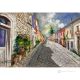 BLICK AUF IRPINO Acrylgemälde auf Leinwand modern Made in Italy
